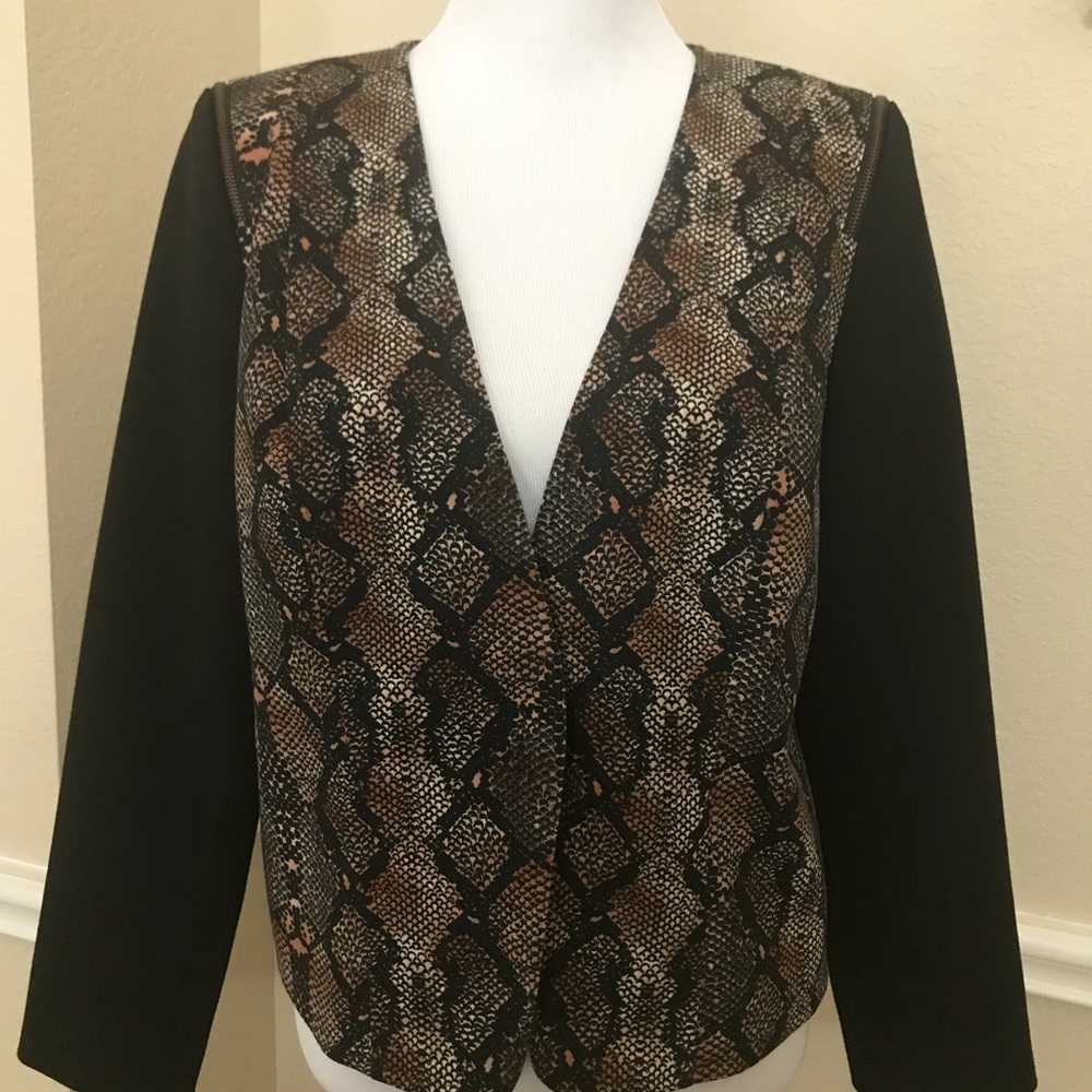 Reptile Print Jacket